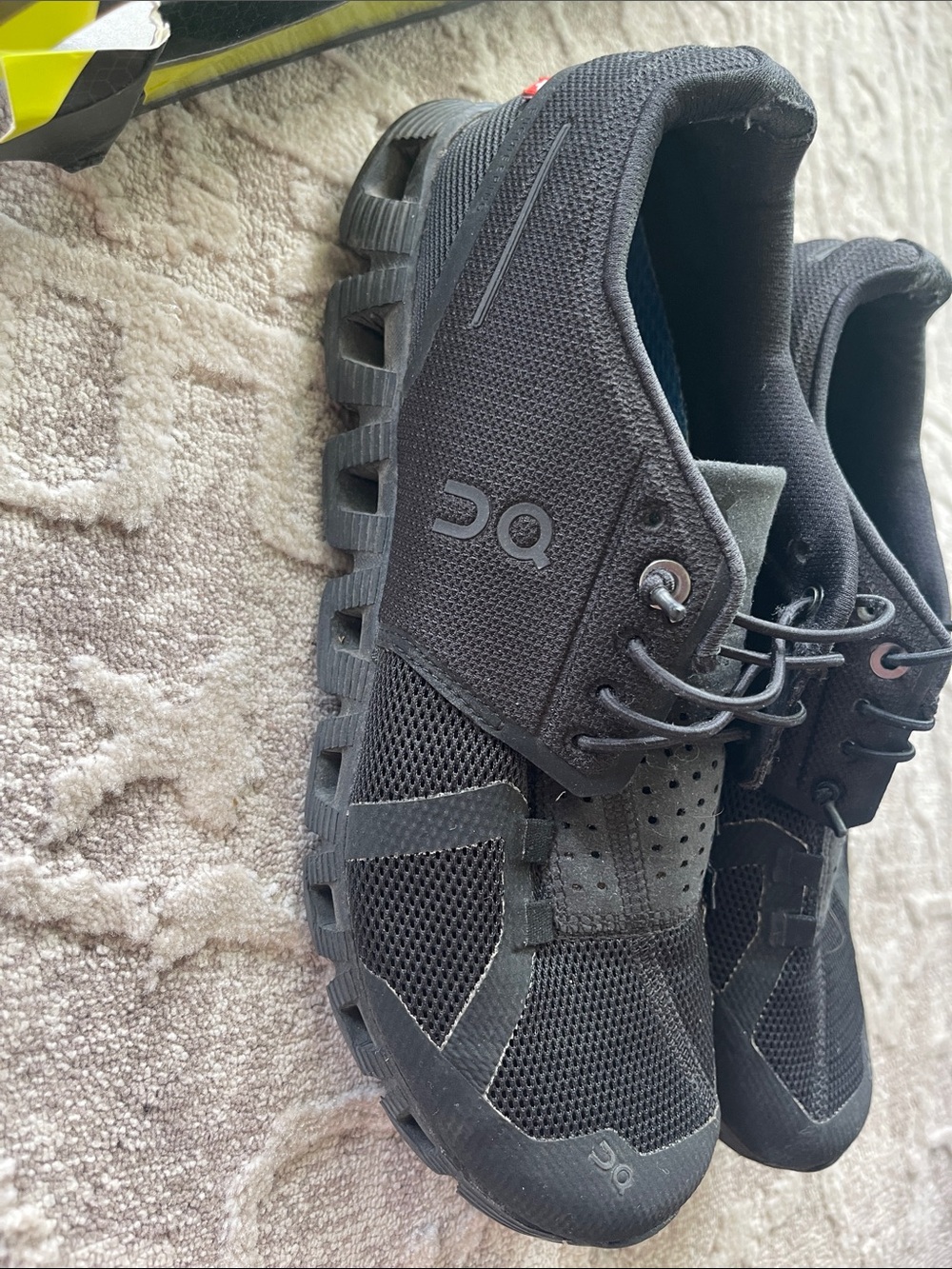 On Running Women’s Black Athletic Running Shoes - Picture 4 of 7